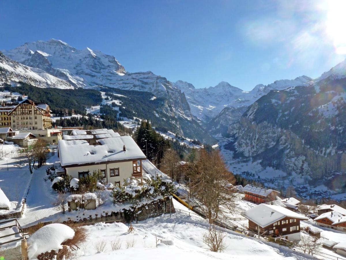 Apartment Fortuna By Interhome Wengen Exteriér fotografie
